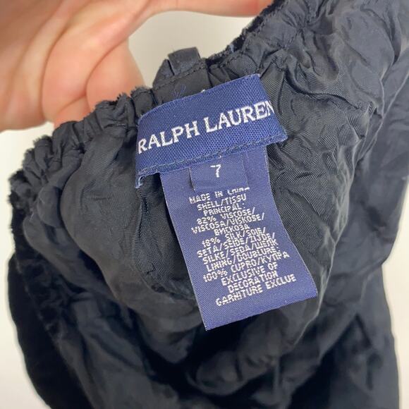 Ralph Lauren Black Velvet Halter Top - Picture 4 of 4